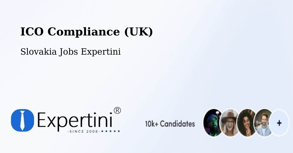 UK Data Protection & ICO Compliance – Čadca - Slovakia Jobs Expertini