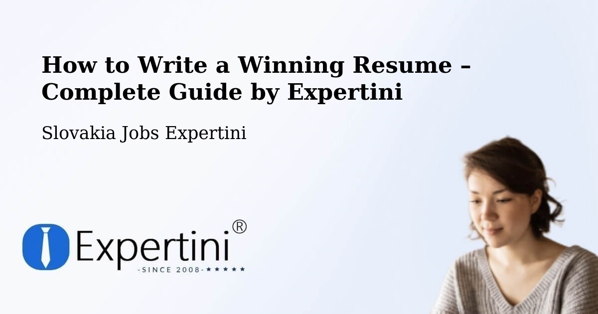 Resume Writing Guide for Job Seekers – Čadca - Čadca, Slovakia Jobs Expertini